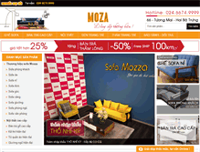 Tablet Screenshot of mozza.vn